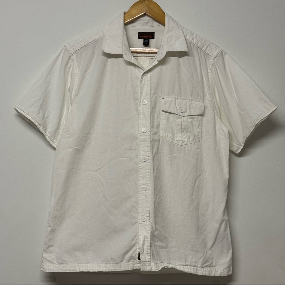 Northwest Territory Men's White Short Sleeve Shirt